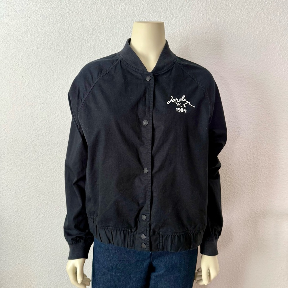 Jordan Women's Varsity Black Jacket Size S